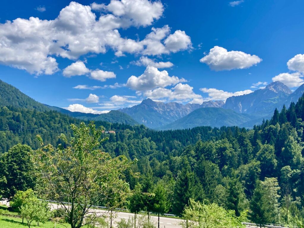 widokówka przy alpe adria radweg