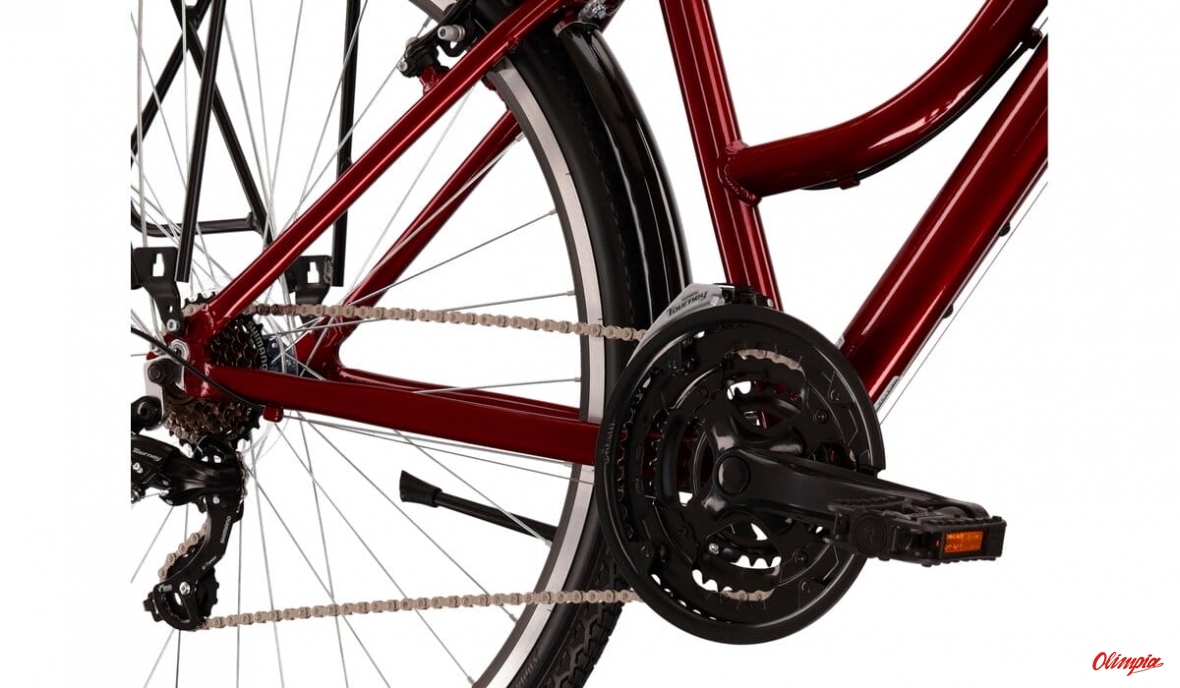 Rower Kross Trans 1.0 rubinowy/czarny połysk 2023 ROWERY Kross Największy wybór! Najlepsze