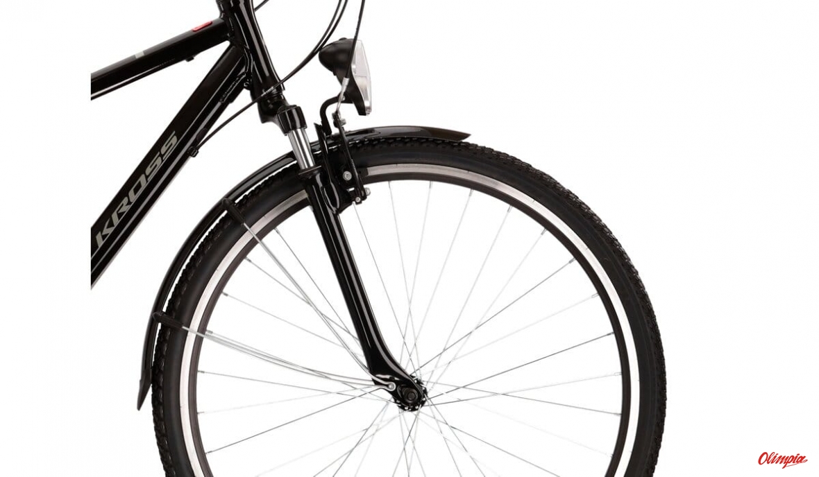 Rower Kross Trans 1.0 czarny/szary połysk 2023 Rowery Kross Kross Największy wybór